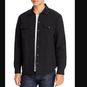 7 FOR ALL MANKIND Men's Regular Fit Solotex Shirt Jacket In Black Small NWT $285